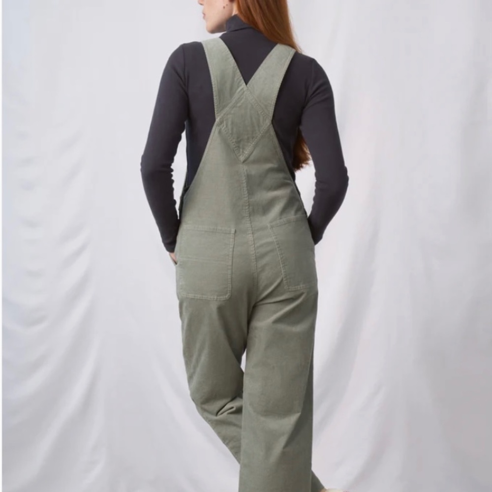 Organic Corduroy Overall In Juniper